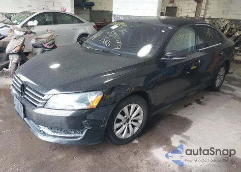 2012 Volkswagen Passat 2.5L S from USA, damaged, VIN 1VWAP7A34CC050417